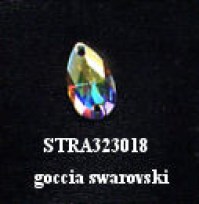 STRASSE GOCCIA SWAROVSI 18X10,5 PZ.72