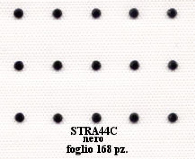 STRASS/TERMO SU FOGLI DA168 PZ.ART.44 C.