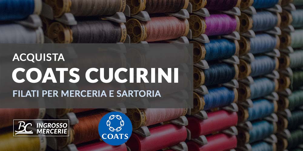 Acquista Coats Cucirini su BC Mercerie, il tuo ingrosso online