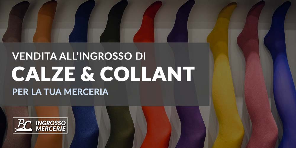 Vendita all’ingrosso di calze e collant per Mercerie