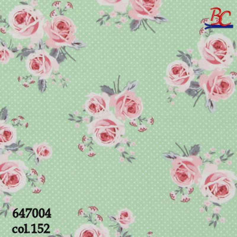 Tessuto stampato cotone 100%, mt.22