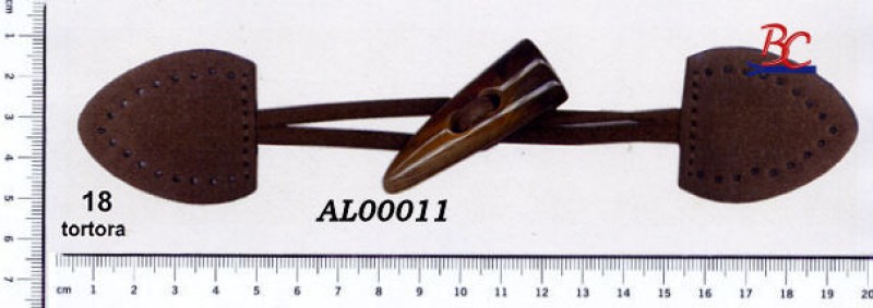ALAMARI TIPO CAMOSCIO pz.6