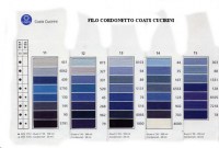 Cartella Colori Filo Cordonetto Coats Cucirini