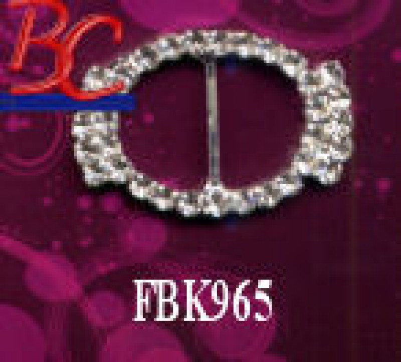 FIBBIA STRASS mm37x26,5