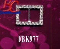 FIBBIA STRASS mm19x25