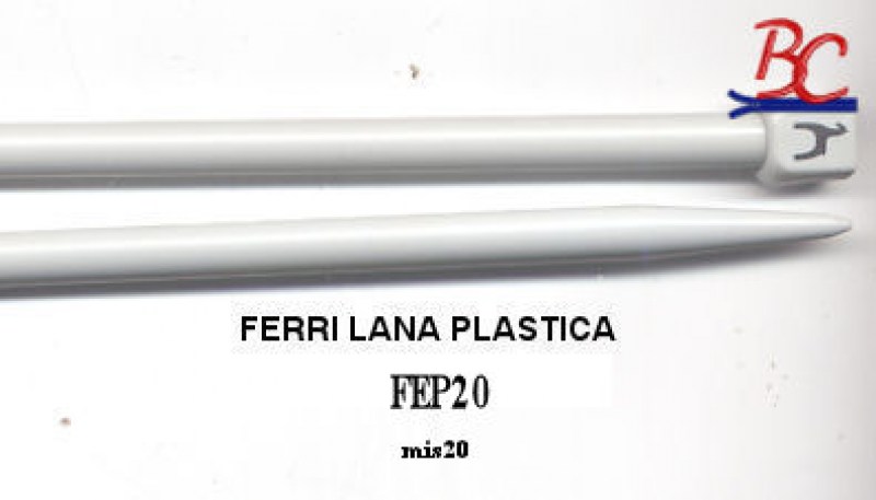 FERRI PLASTICA N.20 cp.5