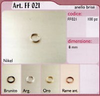 ANELLINO BRISE' mm.8 PZ.100