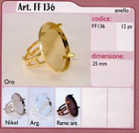 ANELLO mm.25 PEZZI 12