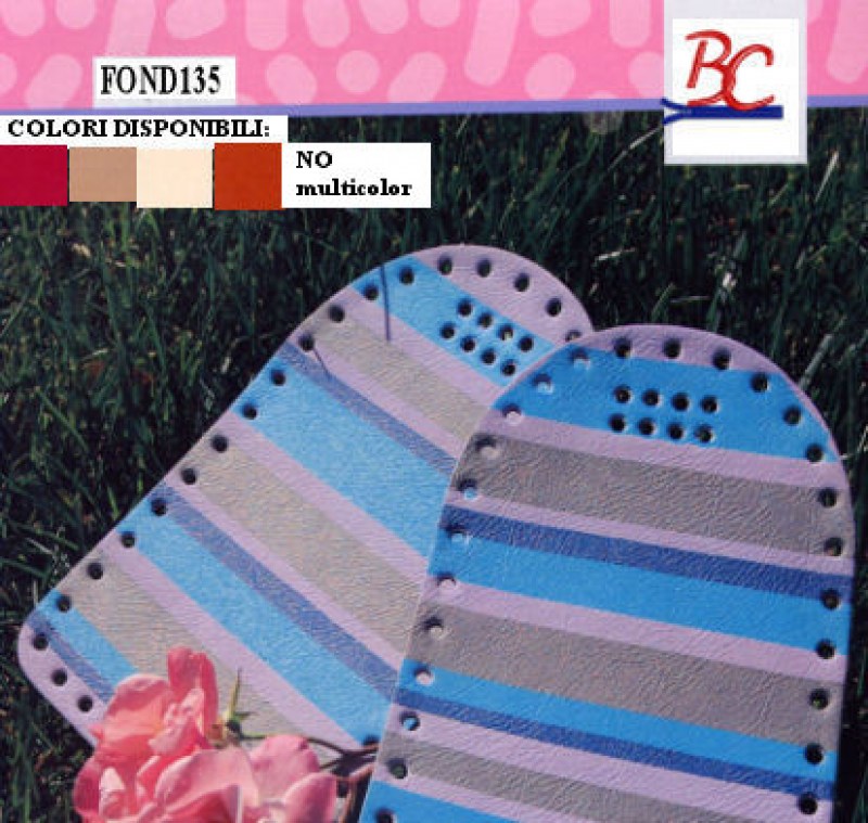 Fondo Borsa in vera pelle