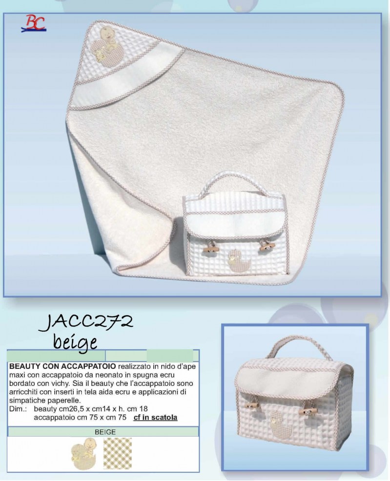 ACCAPPATOIO+BORSA  BABY