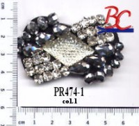 PIETRE E STRASS C/ROMBO