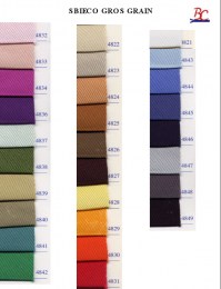 Cartella Colori Sbieco Gros Grain