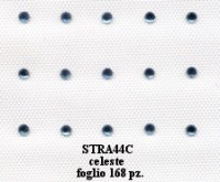 STRASS/TERMO SU FOGLI DA168 PZ.ART.44 C.