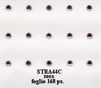 STRASS/TERMO SU FOGLI DA168 PZ.ART.44 C.